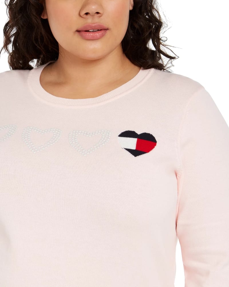 Tommy hilfiger one shoulder clearance sweater